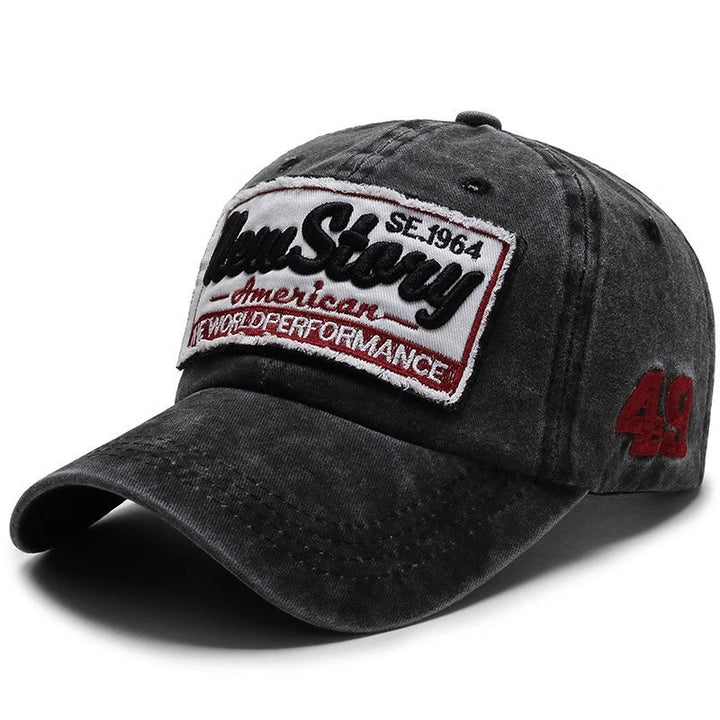 Men's Vintage-Inspired Embroidered Casual Cap Kalsten
