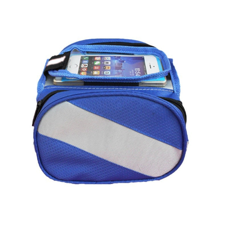 waterproof bicycle handlebar bag with touch-screen phone pocket Kalsten