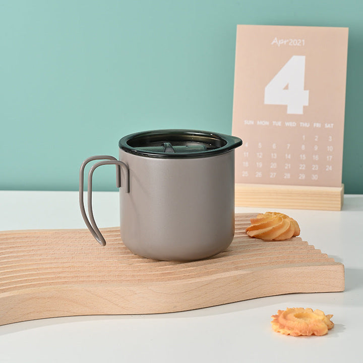 Ladies functional coffee mug with transparent lid Kalsten