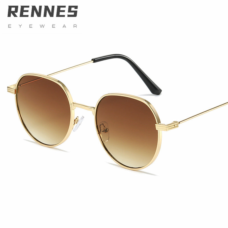 Women's Stylish Round Designer Sunglasses Kalsten