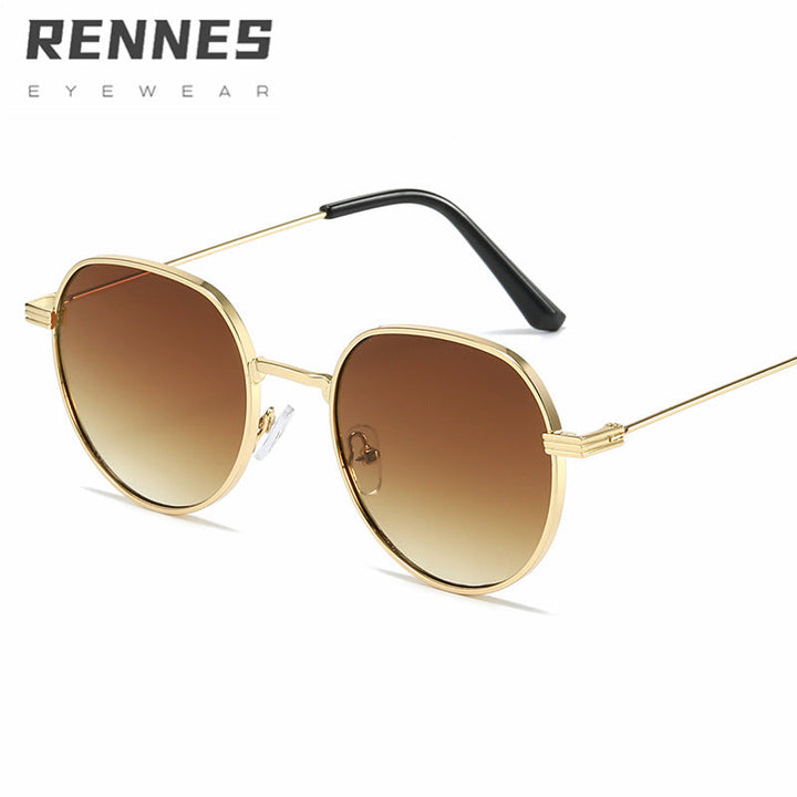 Women's Stylish Round Designer Sunglasses Kalsten