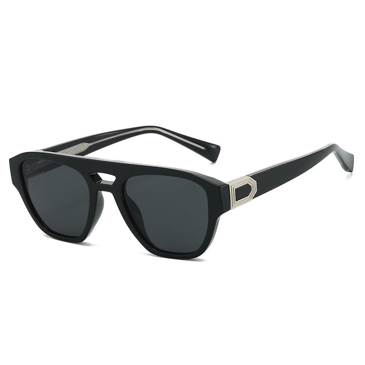 Ladies Designer Sunglasses with modern, angular frame and gradient Kalsten