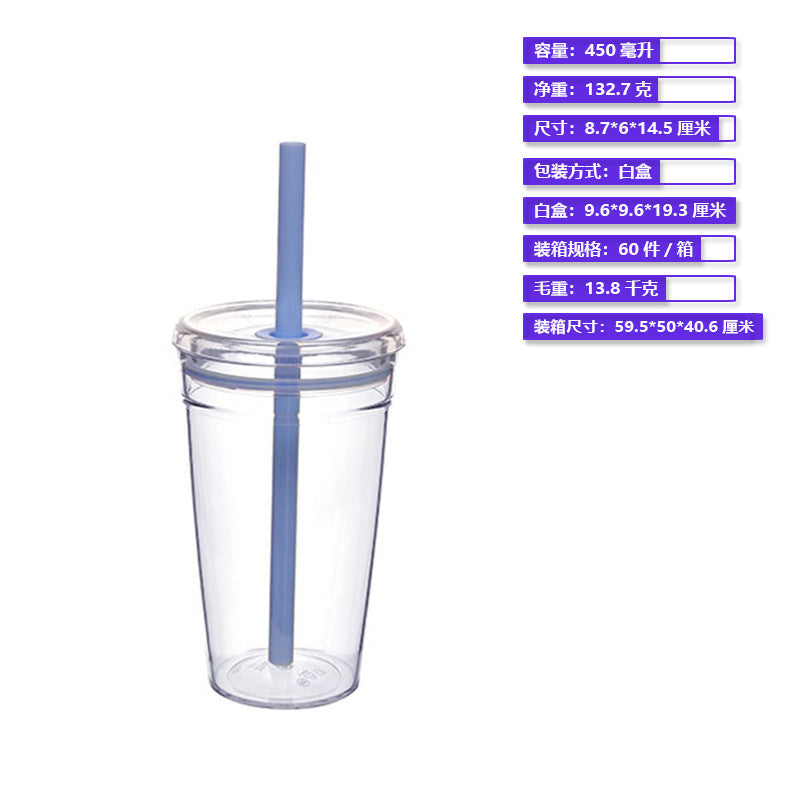 Ladies Insulated Drinking Cup with Sturdy Silicone Straw Kalsten