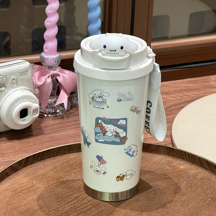 Women's insulated mug with playful character design Kalsten