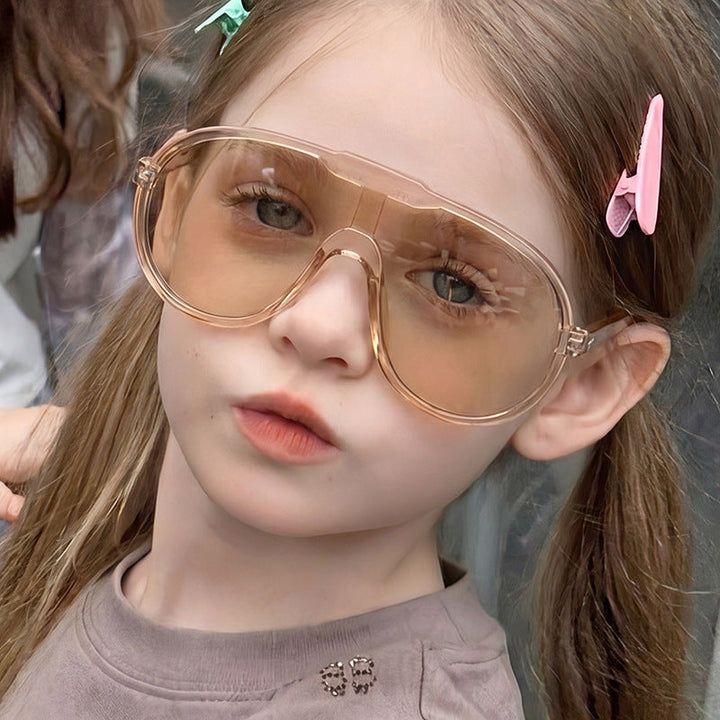 Ladies fashionable sports sunglasses in unique design with UV protection and flexible temples Kalsten