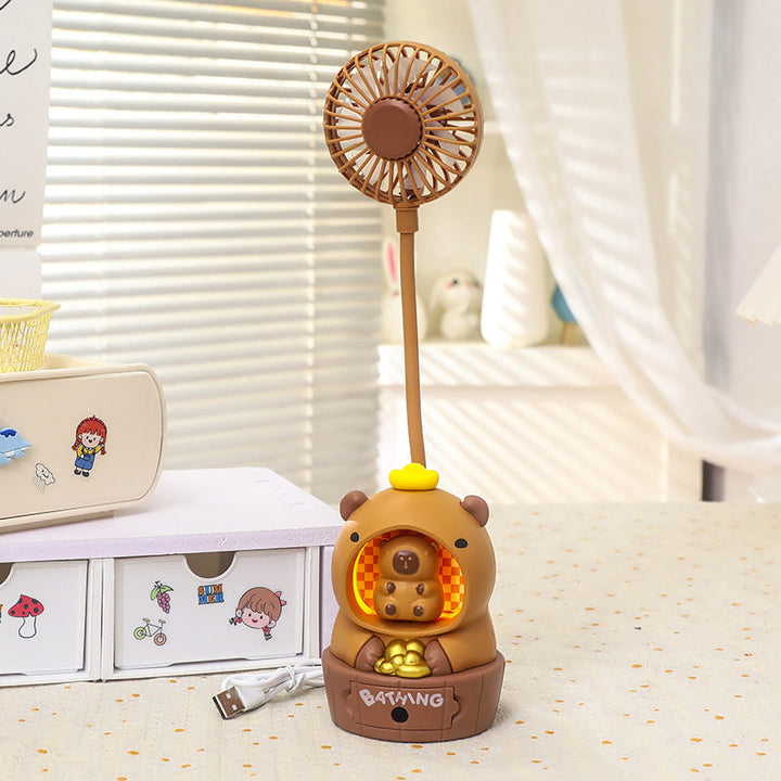 Ladies Stylish Table Fan in Creative Bear Design Kalsten