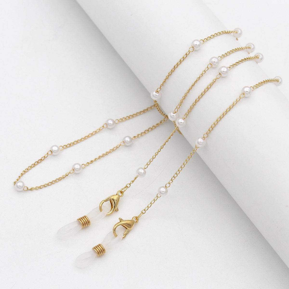 Elegant Crystal Eyewear Chain Acalora
