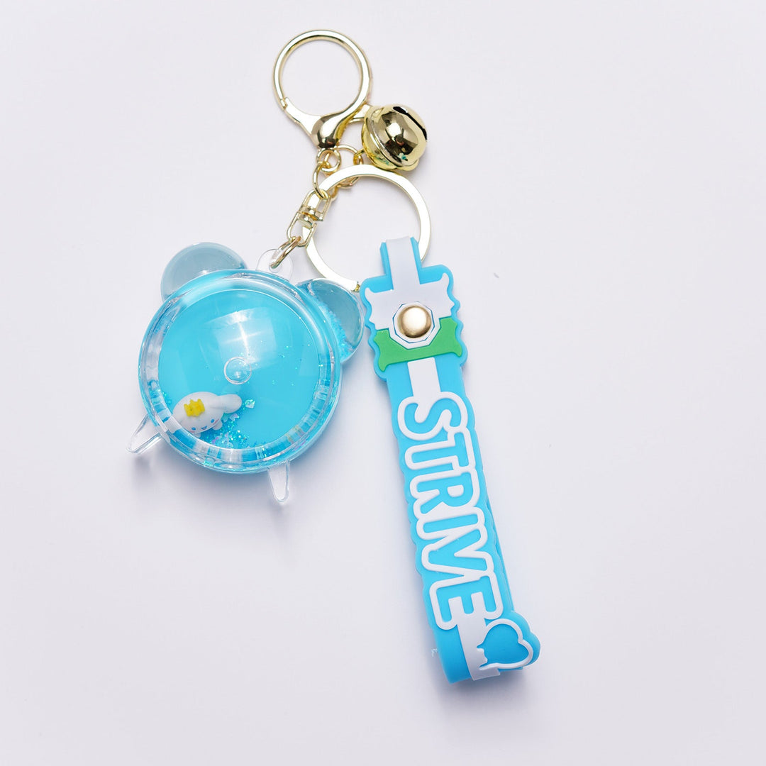 Unisex keychain with glittering design Kalsten
