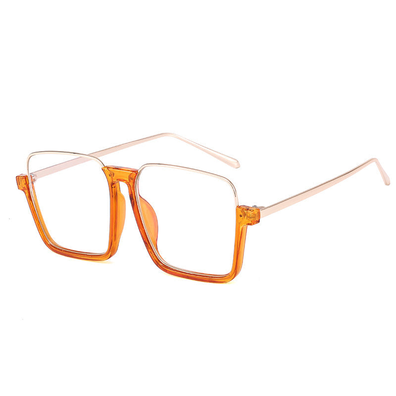 Women's square sunglasses with transparent frame and polarized lenses Kalsten