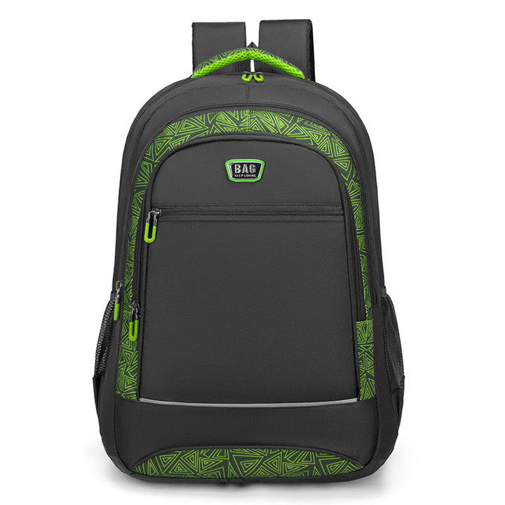 Versatile Geometric Pattern Travel Backpack