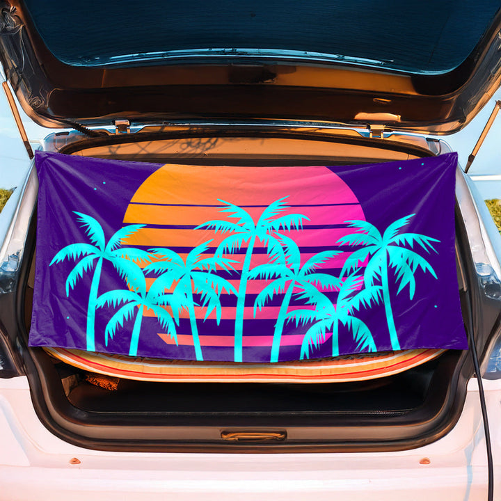 Beach blanket with cheerful summer motif Kalsten
