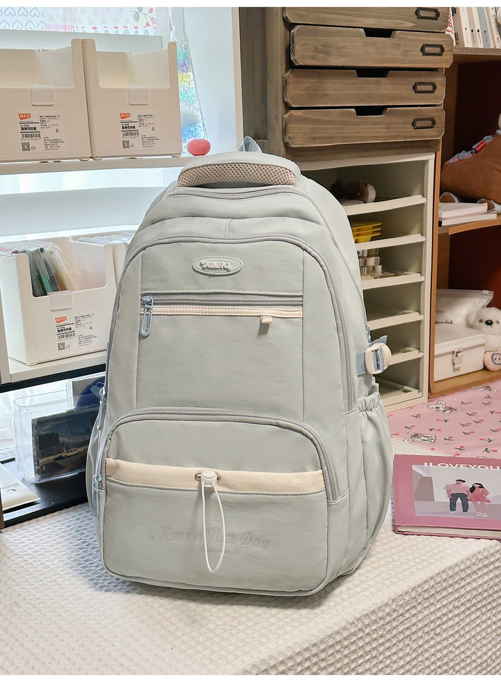 Multi-Pocket Laptop School Backpack