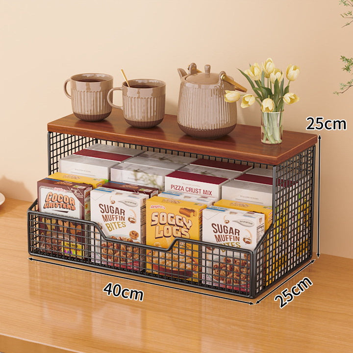 Multi-Tiered Rolling Kitchen Storage Rack Kalsten