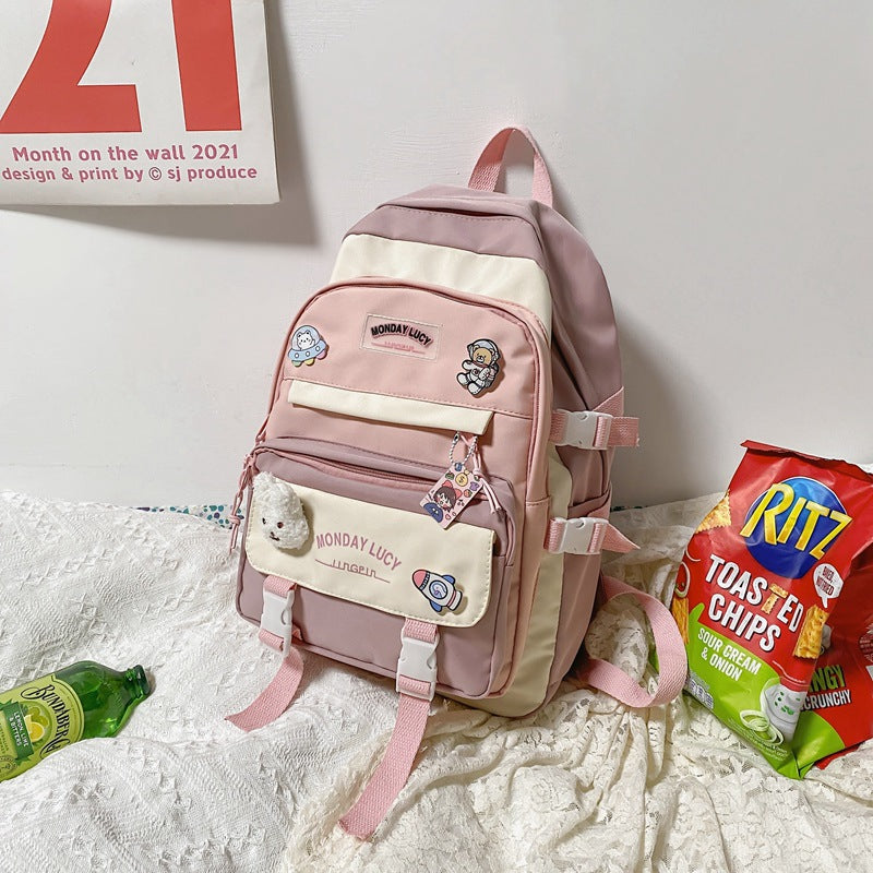 Playful Multi-Pocket Character Backpack Kalsten