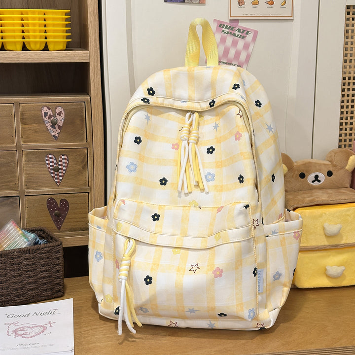 Floral Patterned Everyday Backpack Kalsten