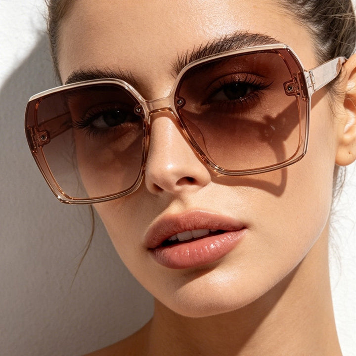Women's stylish square sunglasses with gradient lenses Kalsten
