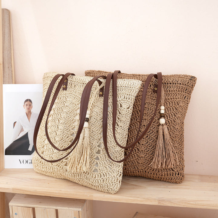 Handcrafted Macrame Tote Bag Kalsten