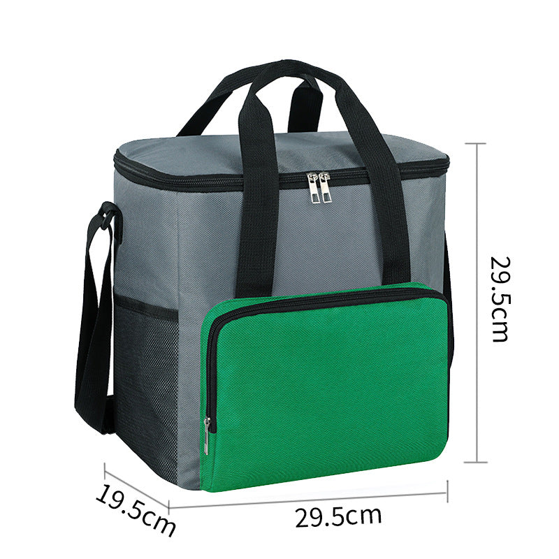 Women's insulated cooler bag with practical stowable carrying strap Kalsten