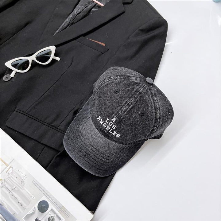 Women's Distressed Vintage Los Angeles Baseball Cap Kalsten