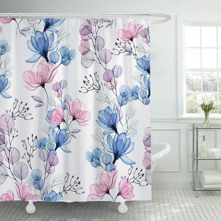 Floral Design Shower Curtain Kalsten