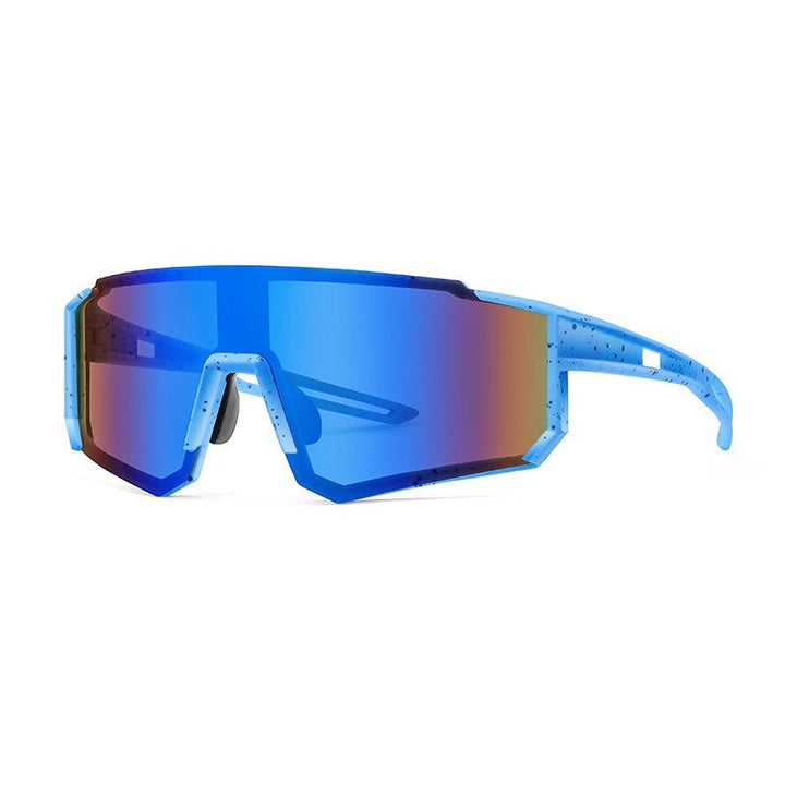 Unisex nan sporty visor sunglasses with polarized shatterproof polycarbonate lenses Kalsten
