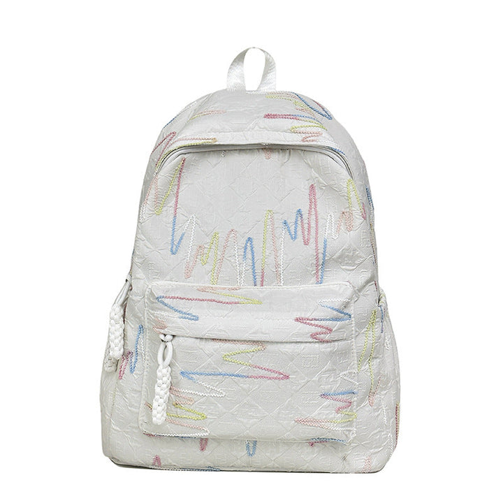 Backpack with Colorful Geometric Design Kalsten