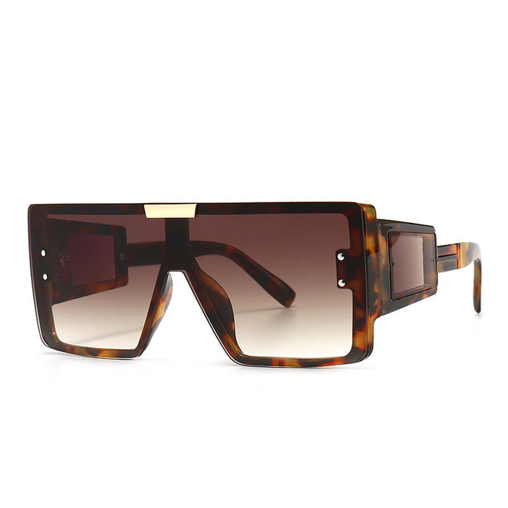 Women's stylish sunglasses in futuristic style with large frame Kalsten