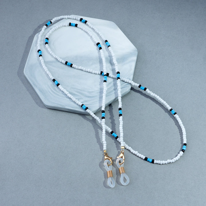 Stylish Beaded Eyewear Chain Holder Kalsten