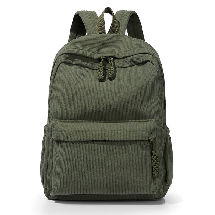 Textured Fabric Travel Backpack kalsten