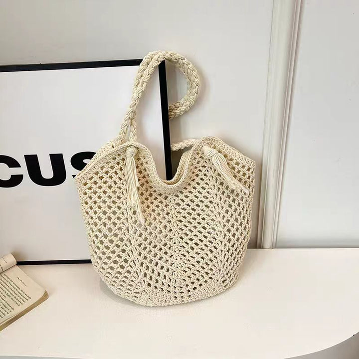 Handcrafted mesh tote bag Kalsten