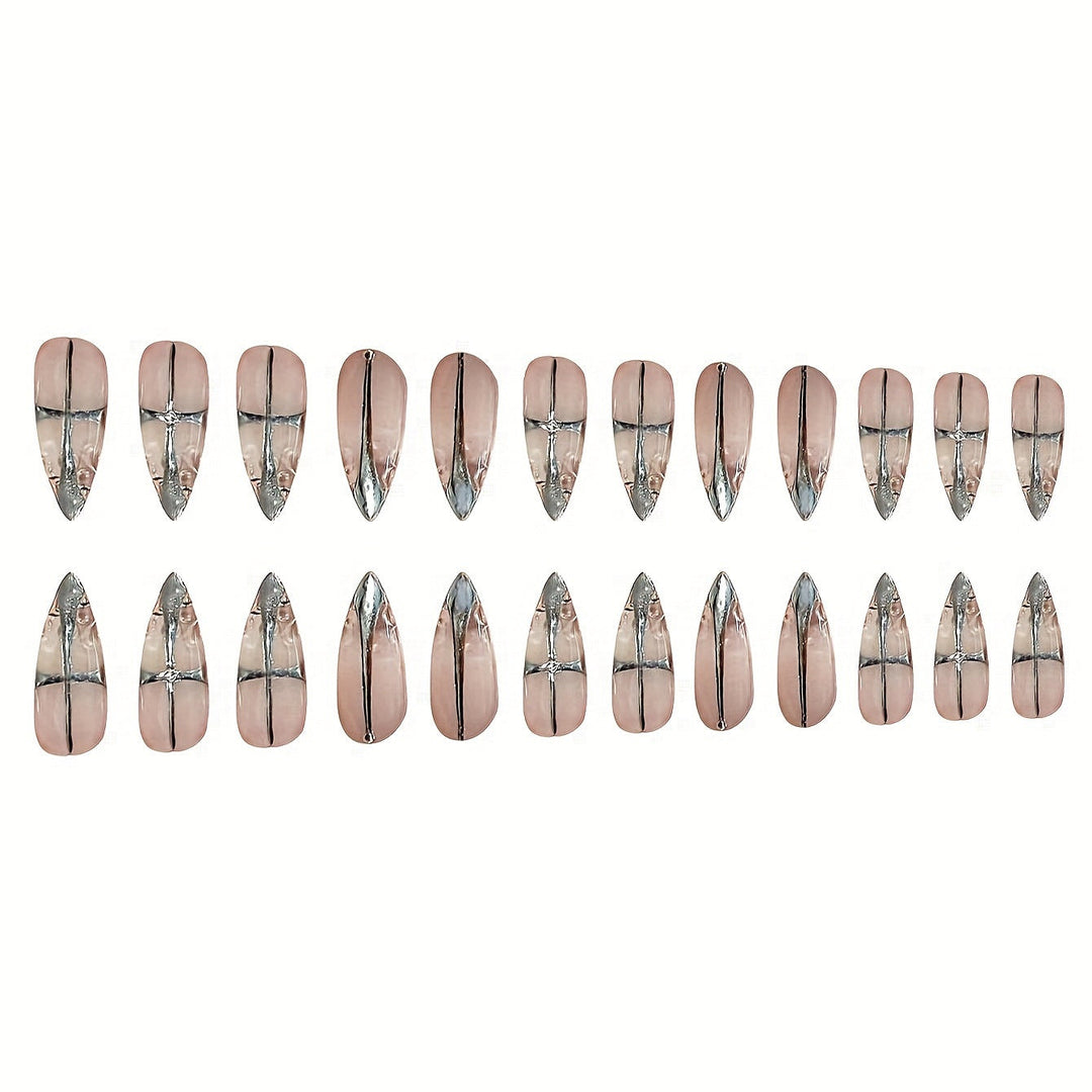 Elegant Stiletto Press-On Nail Set Kalsten