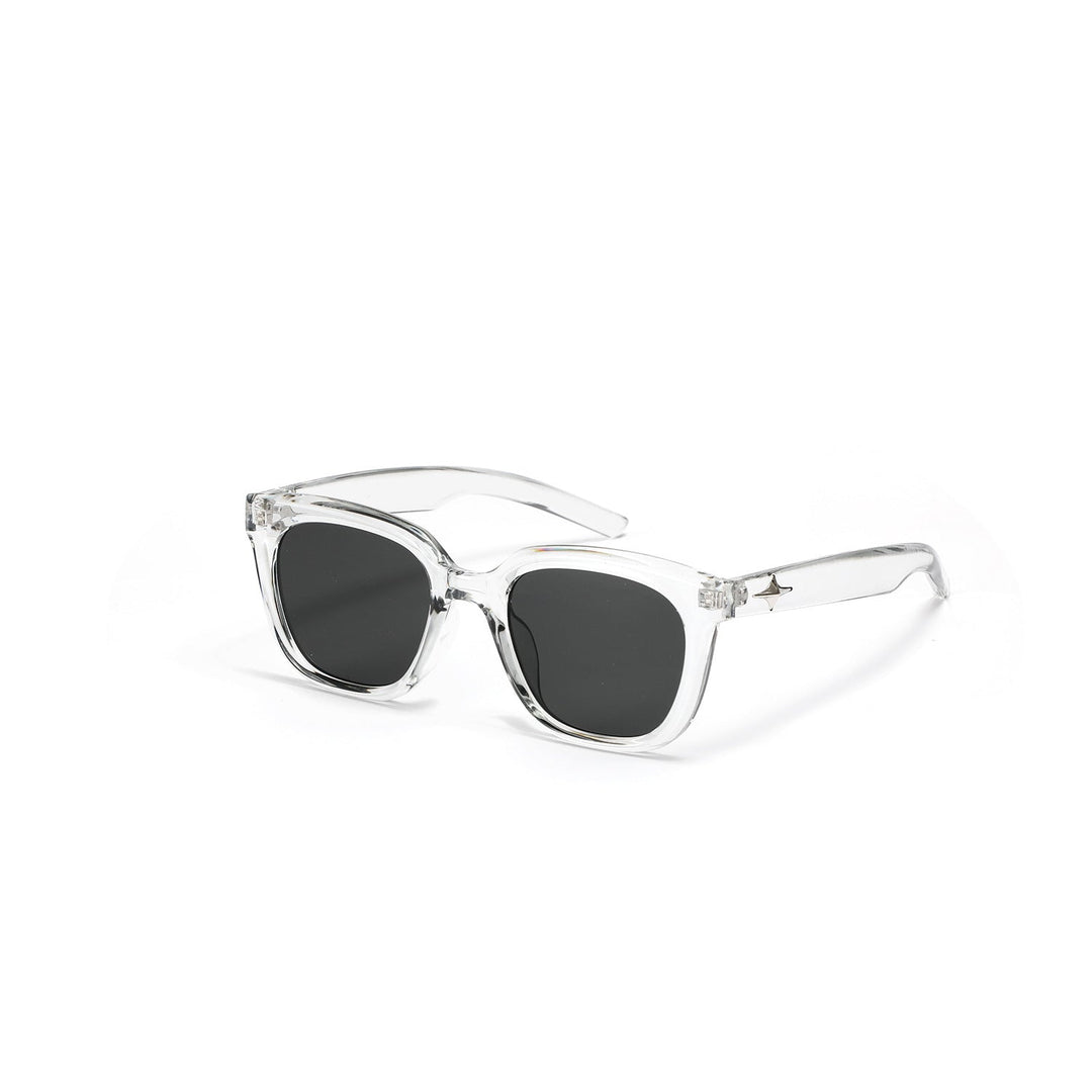 Ladies fashionable transparent sunglasses with slim frame and UV protection Kalsten