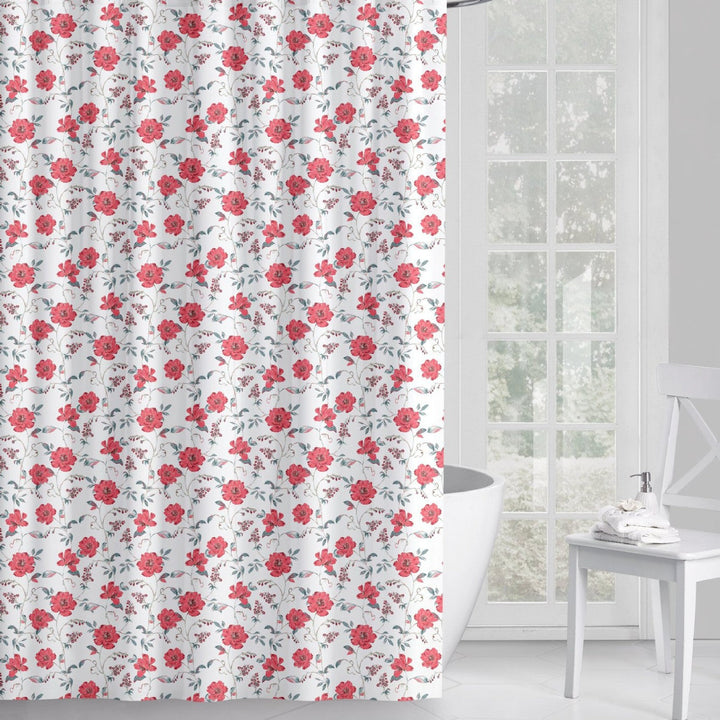 Floral Patterned Shower Curtain Kalsten