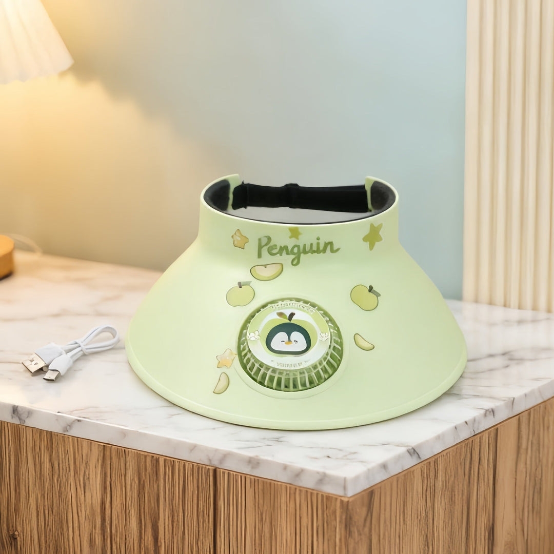 Women's Portable Neck Fan with Animal Design Kalsten