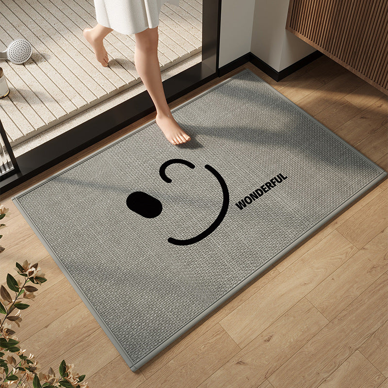 Elegant Modern Bathroom Mat Kalsten