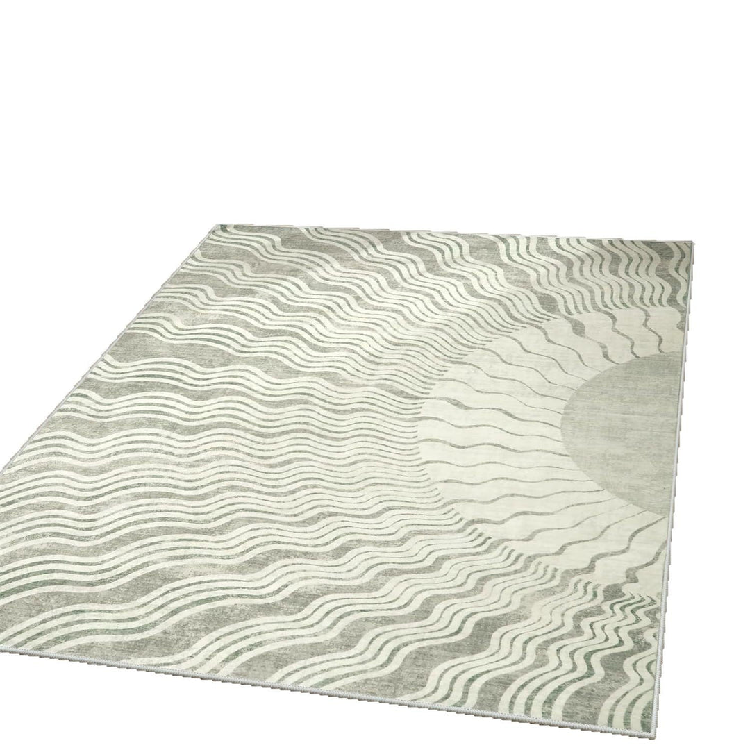 Artistic Wave Pattern Area Rug Kalsten