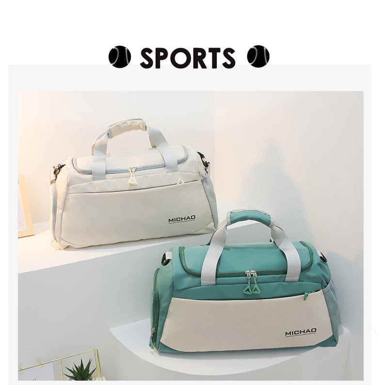 Sporty Tote Bag With Multiple Compartments Kalsten