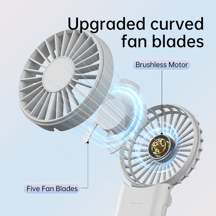 Unisex Handheld Rechargeable Personal Fan Kalsten
