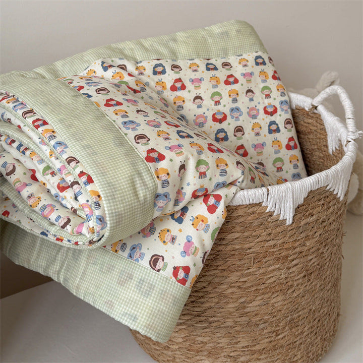 Women’s children's duvet with playful doll pattern Kalsten