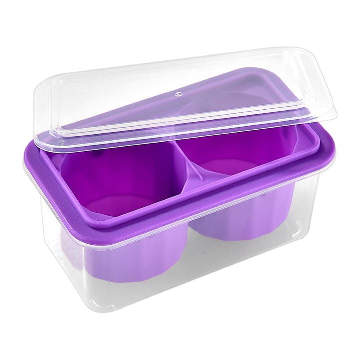 Silicone Ice Cube Tray with Practical Lid Kalsten