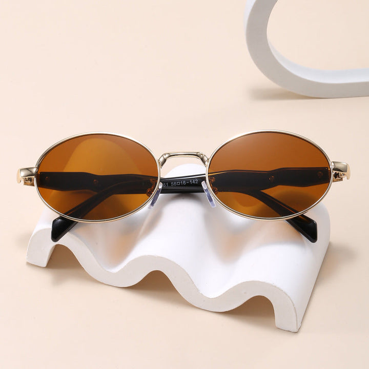Fashionable Sunglasses In Elegant Oval Design Kalsten 1787127969