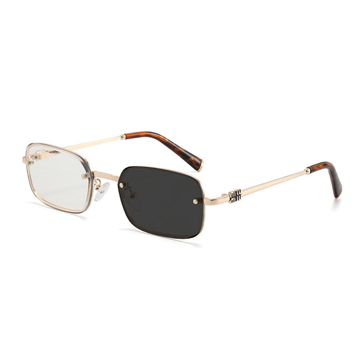 Women's sunglasses with elegant, rectangular frame and polarizing lenses Kalsten