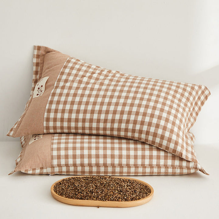 Women's cushion covers with check pattern Kalsten