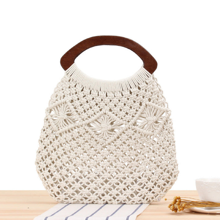 Handcrafted Macrame Beach Bag Kalsten