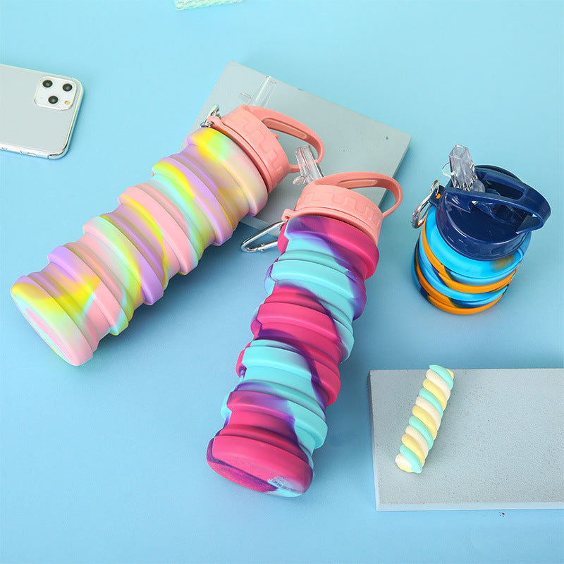Women Flexible Foldable Drinking Bottle Kalsten