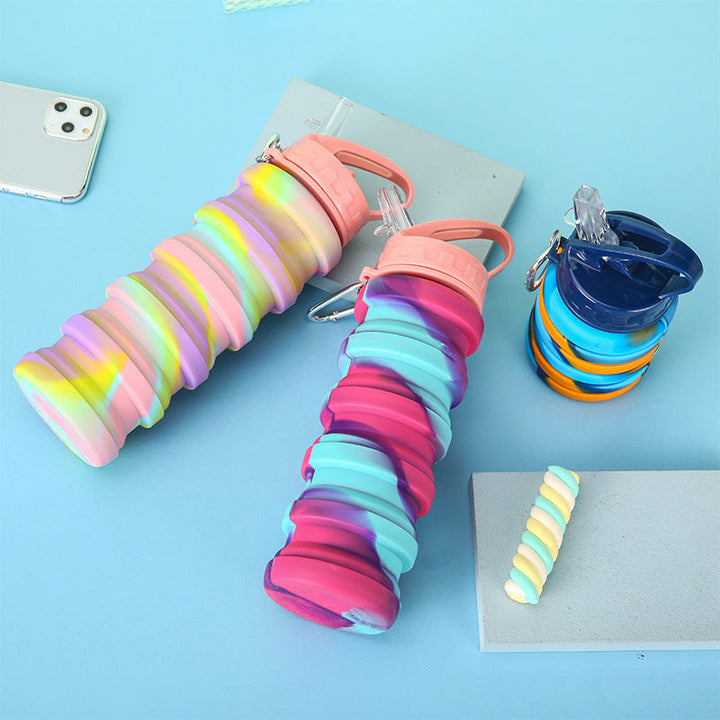 Women Flexible Foldable Drinking Bottle Kalsten