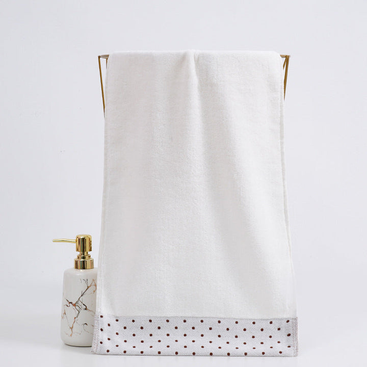 Terry Towel With Stylish Polka Dot Design Kalsten
