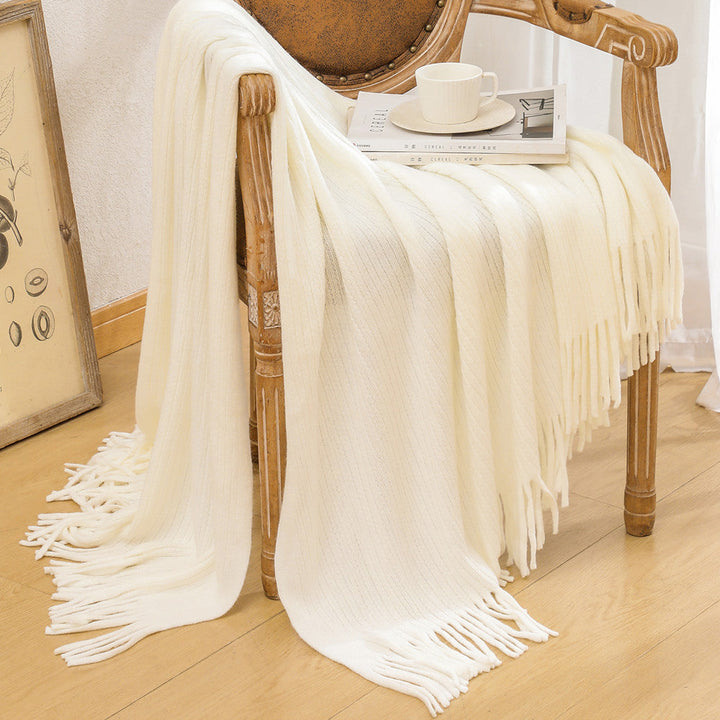 Ladies cozy knit blanket Kalsten