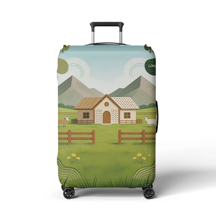 Women's suitcase sock with colorful coral design Kalsten