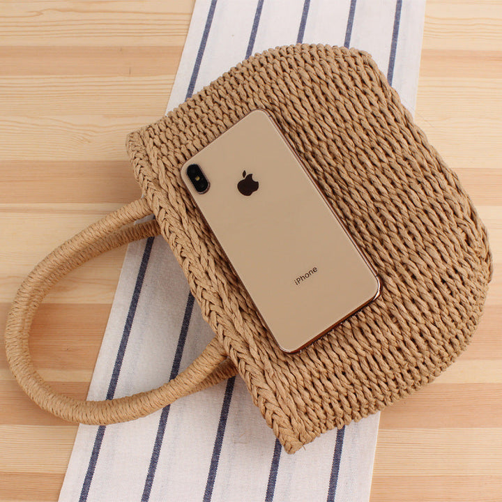 Braided Beach Bag In Modern Design Kalsten